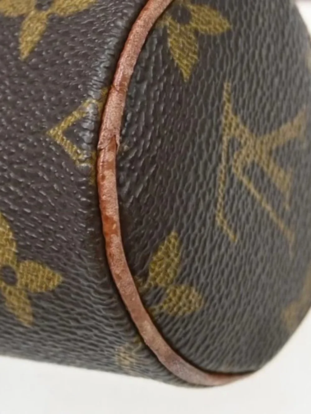 Best05 LOUIS VUITTON MONOGRAM PAPILLON ATTACHED POUCH BAG YQ08934